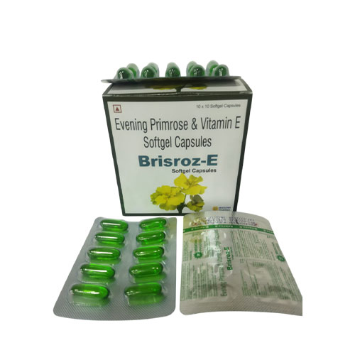 Evening Primrose Oil B.P 500mg, Cod Liver Oil B.P 300mg Softgel Capsules