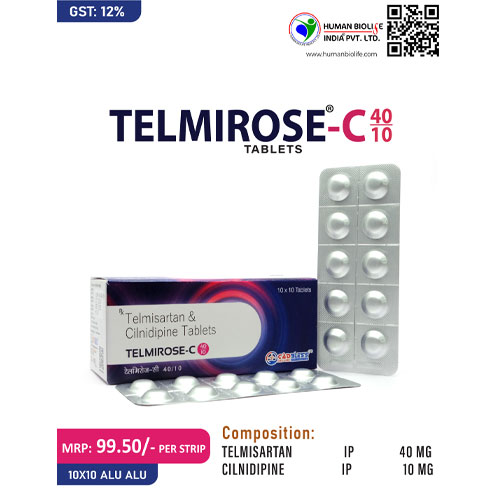 TELMIROSE-C 40/10 Tablets