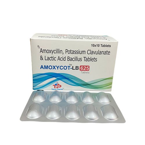 AMOXYCOT-LB 625 TABLETS