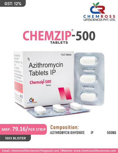 CHEMZIP-500 Tablets
