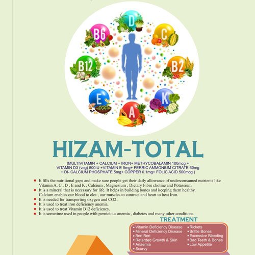Hizam- Total Tablets