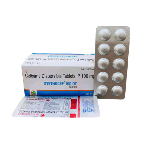 STETHOCEF-100 DT TABLETS