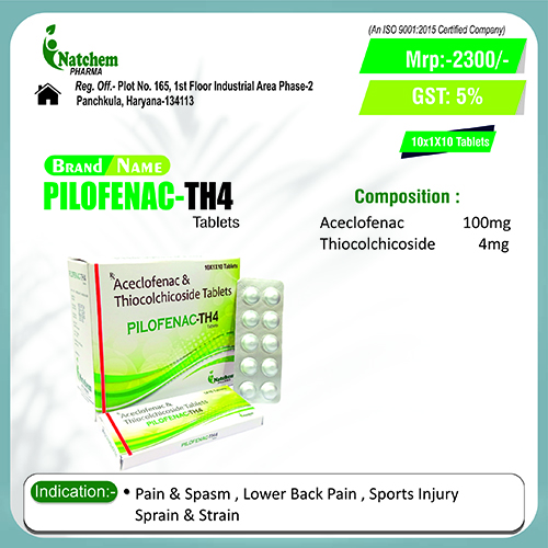 PILOFENAC-TH4 Tablets