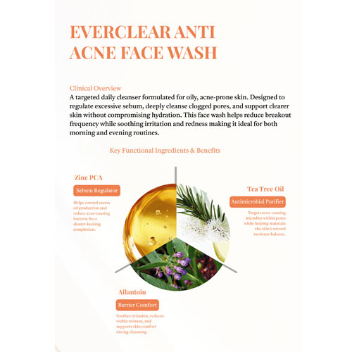 Everclear Anti Acne Face Wash