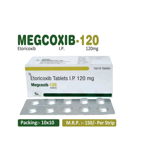Etoricoxib 120mg Tablets (ALU ALU)