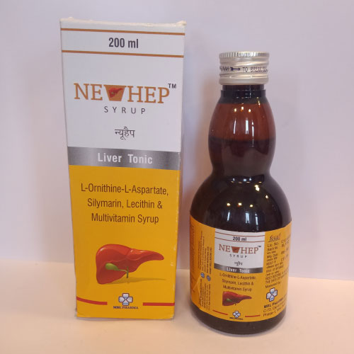 L-Ornithine + L- Aspartate + Silymarin + Lecithin + Multivitamin Syrup (200ml)