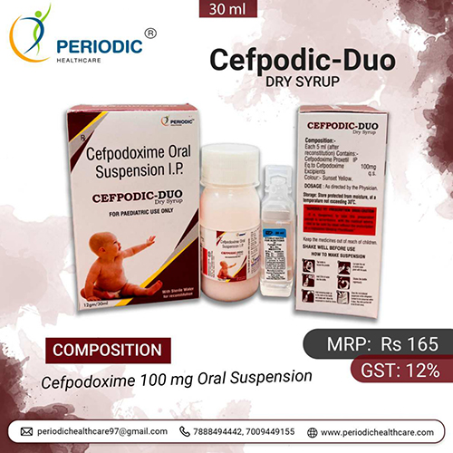 CEFPODIC-DUO Dry Syrup