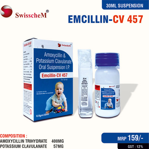 EMCILLIN-CV 457 DRY SYRUP