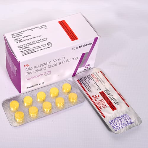 Naclopam – 0.25 Tablets