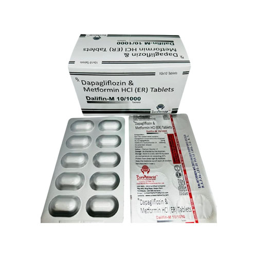 DALIFIN-M 10/1000 TABLETS