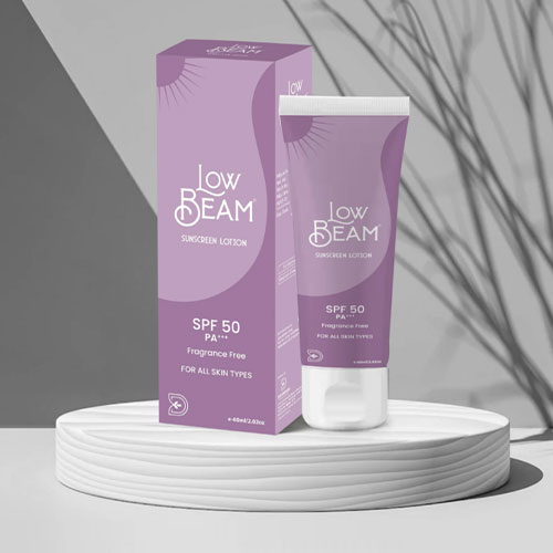 Low-Beam Sunscreen Lotion