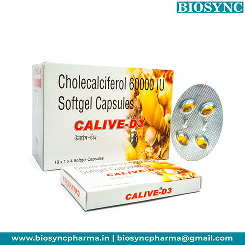 CALIVE-D3 Softgel Capsules
