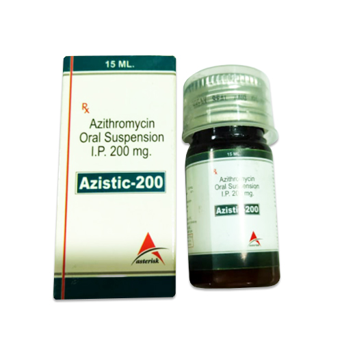 Azithromycin 100 mg /200 mg  / Each 5ml Suspension
