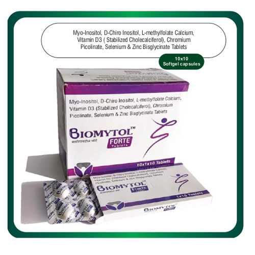 Myo-Inositol + D-Chiro Inositol + L-methylfolate Calcium Tablets
