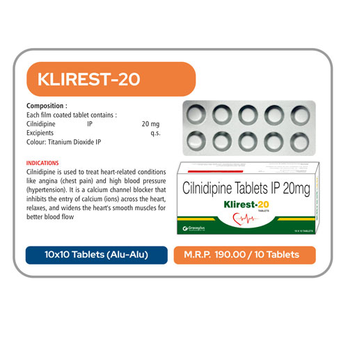 KLIREST-20 TABLETS
