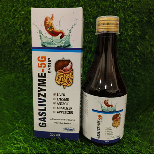 GASLIVZYME-5G 200ml Syrup