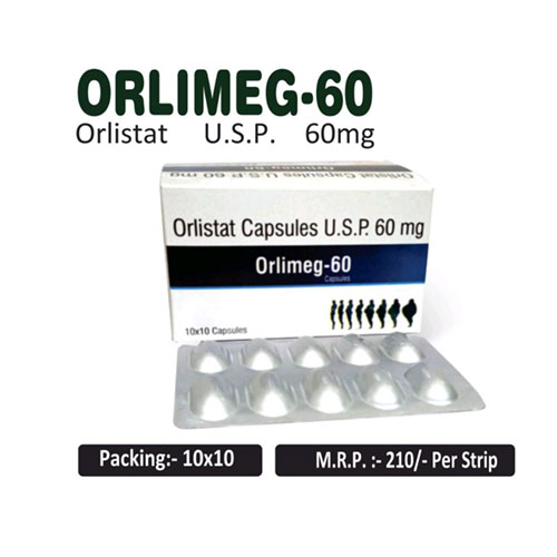 Orlistat 60mg Capsules