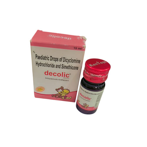 Paediatric Drops of Dicyclomine Hydrochloride and Simethicone Oral Drops
