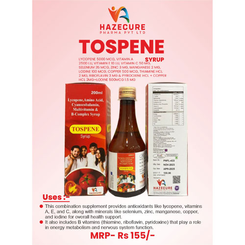 TOSPENE-Syrups