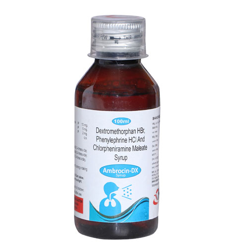 Dextromethorphan Hbr 10 Mg.+  Chlorpheniramine 2Mg + Phenylephrine 5 Mg Syrups