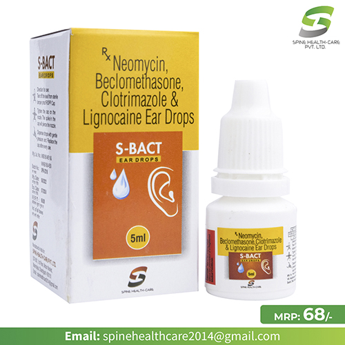 S-BACT EAR DROPS
