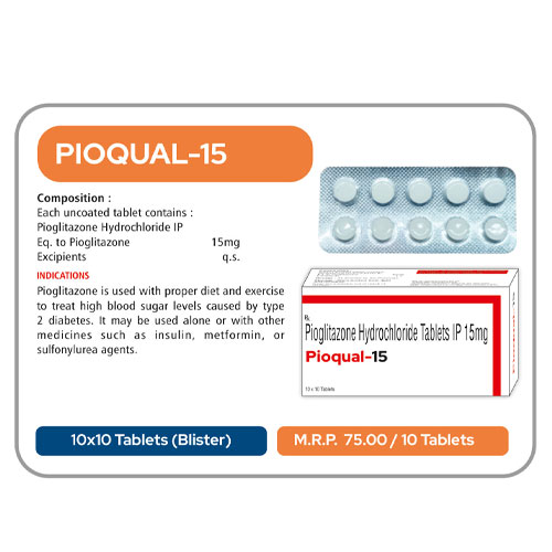 PIOQUAL-15 TABLETS