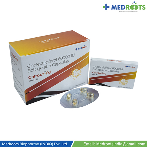 Calroot™-D3 Softgel Capsules