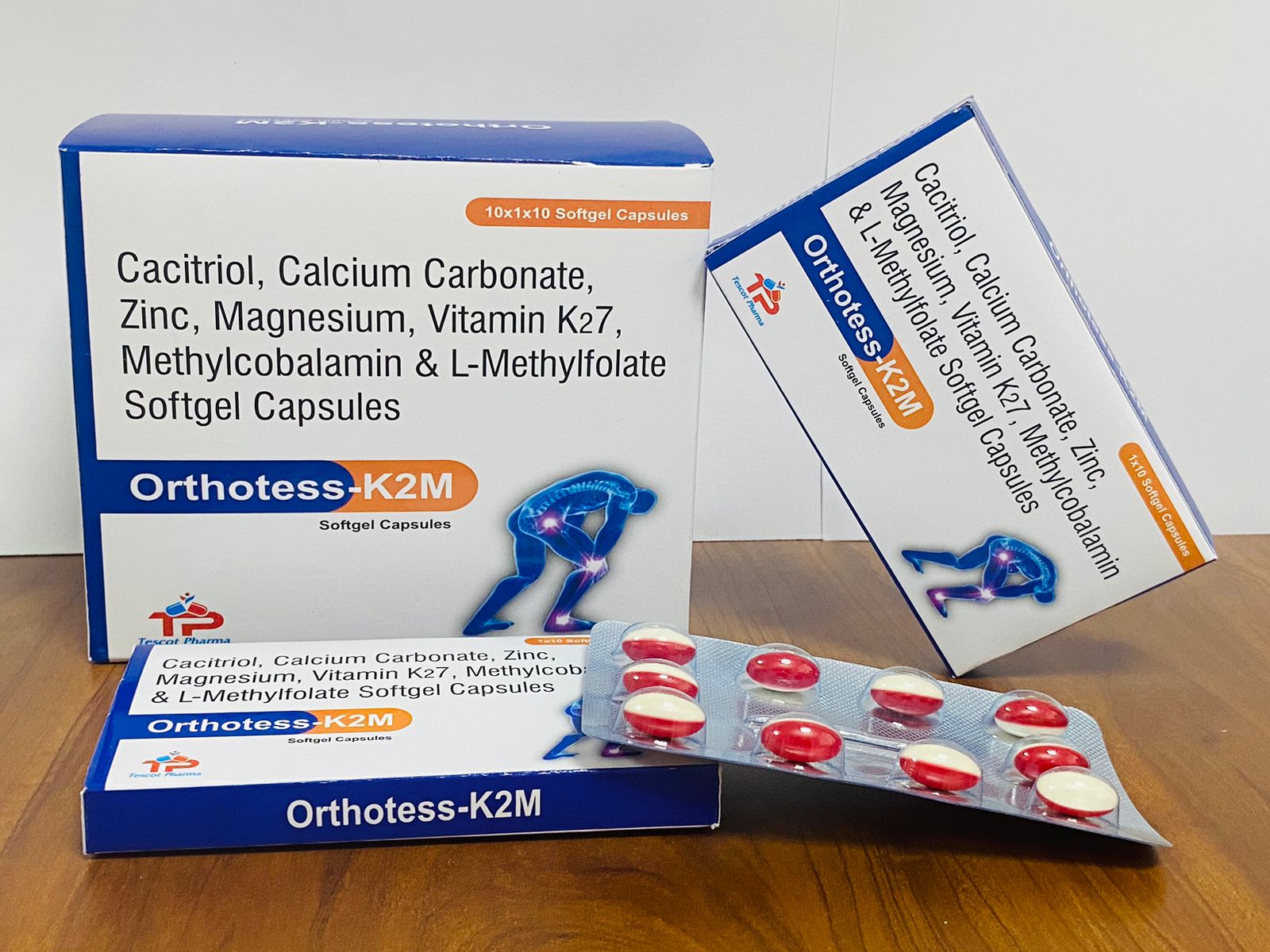 Calcitriol  Calcium Carbonate  Vitamin K2-7 Softgel Capsules