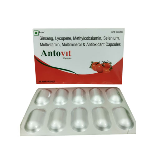 Ginseng + Vitamins + Minerals + Antioxidants Capsules