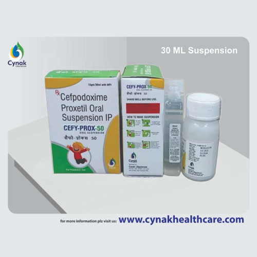 CEFY-PROX 50 Dry Syrup