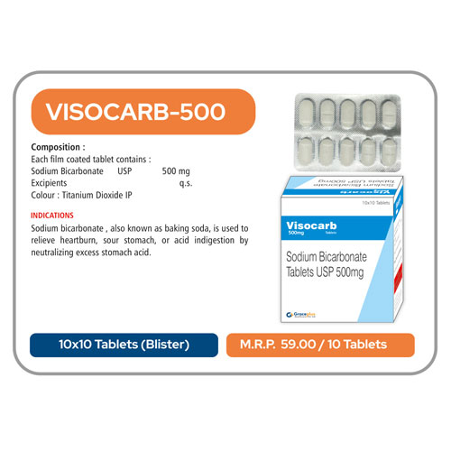 VISOCARB-500 TABLETS