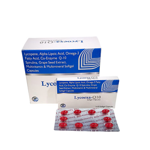 Lycoexa-Q10 Softgel Capsules