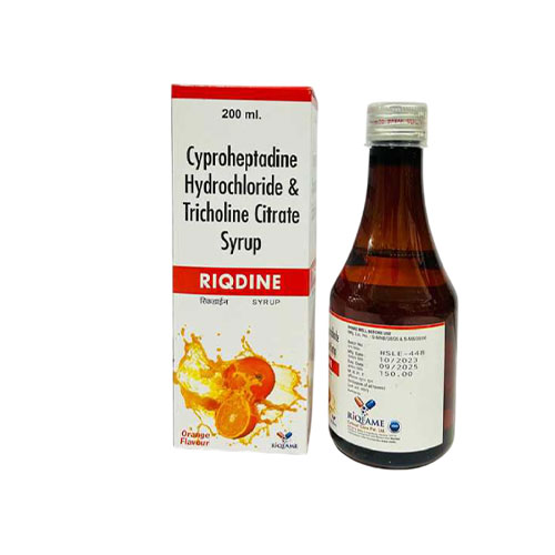 RIQDINE SYRUP (Orange Flavour)