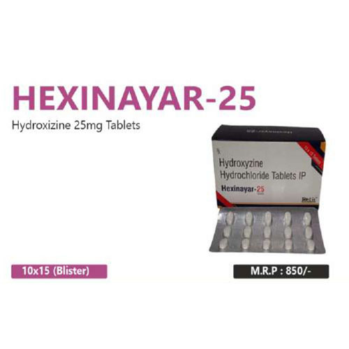 HEXINAYAR-25 TABLETS