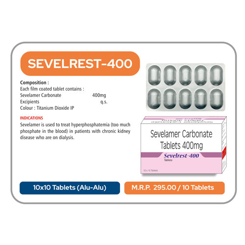 SEVELREST-400 TABLETS