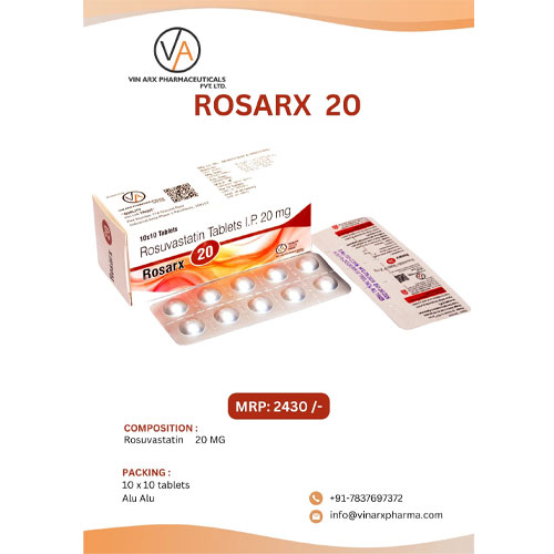 ROSARX-20 TABLETS