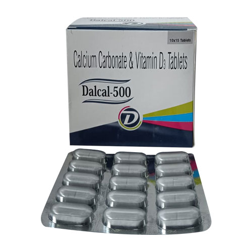Calcium Carbonate 500mg + Vitamin D3 250 i.u. Tablets