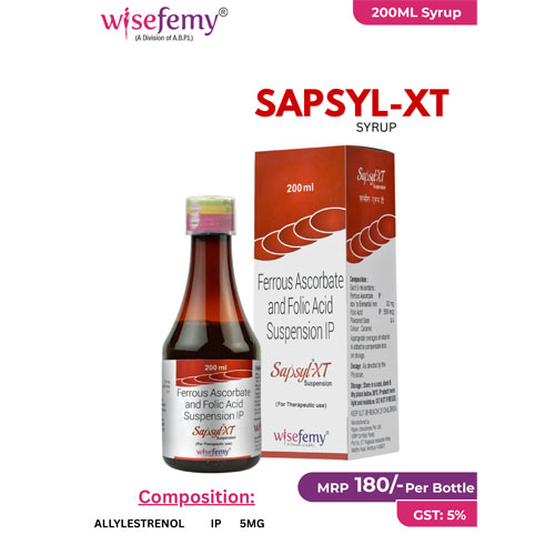 SAPSYL-XT SYRUP