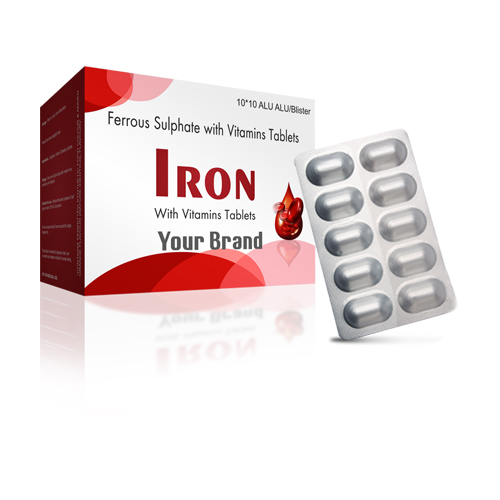 Ferrous Sulphate with Vitamins Tablets