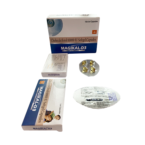 MAGIKAL-D3 Softgel Capsules