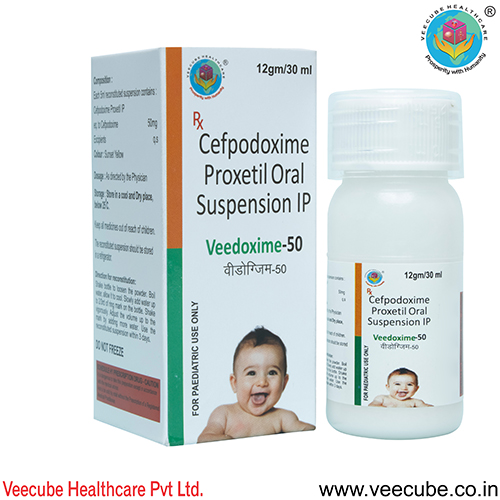 Veedoxime-50 Dry Syrup