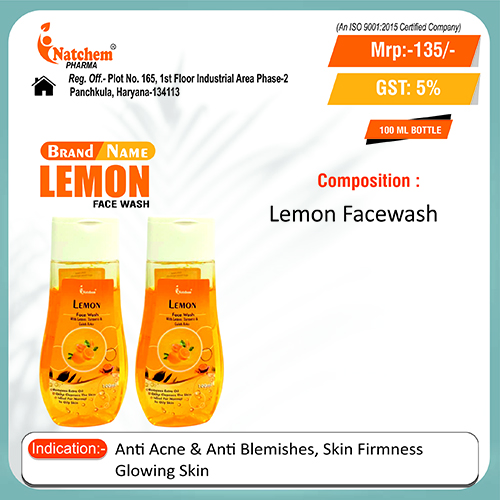 Lemon Facewash