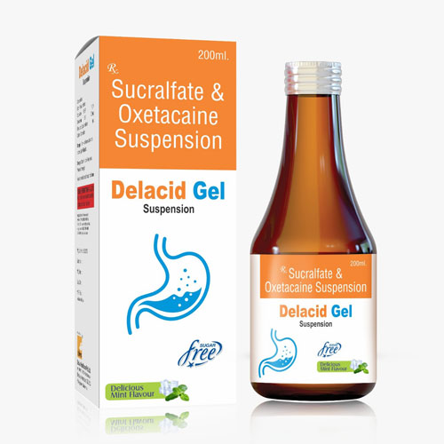 Delacid Gel Suspension  (Mint Flavour)