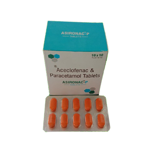 Aceclofenac + Paracetamol Tablets