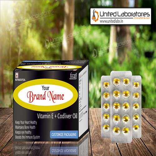 Vitamin E + Codliver Oil Softgel Capsules