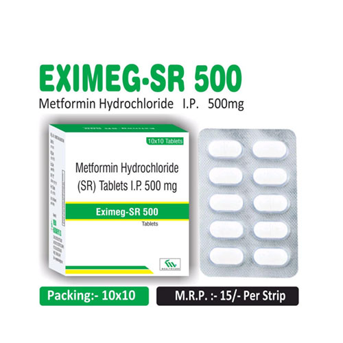 Metformin 500mg SR Tablets
