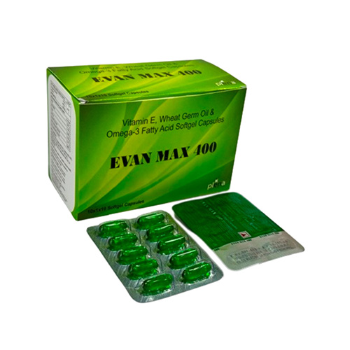 Evan-Max 400 Softgel Capsules
