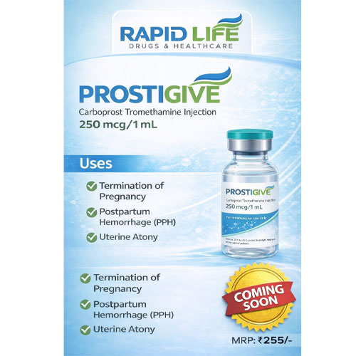 Carboprost Tromethamine Injection 250 mcg / 1 ml Injection