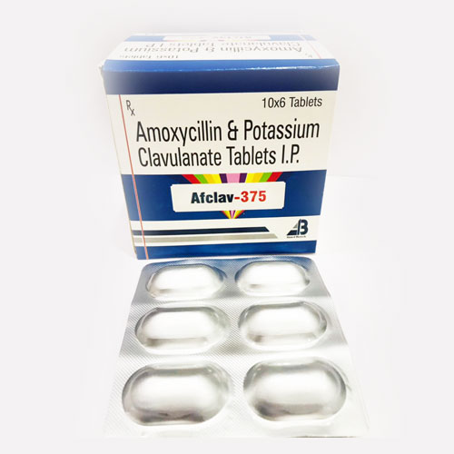 AMOXYCILLIN 250 MG + POTASSIUM CLAVULANATE 125 MG TABLETS