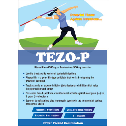 Piperacilline 4000mg + Tazobactum 500mg Injection